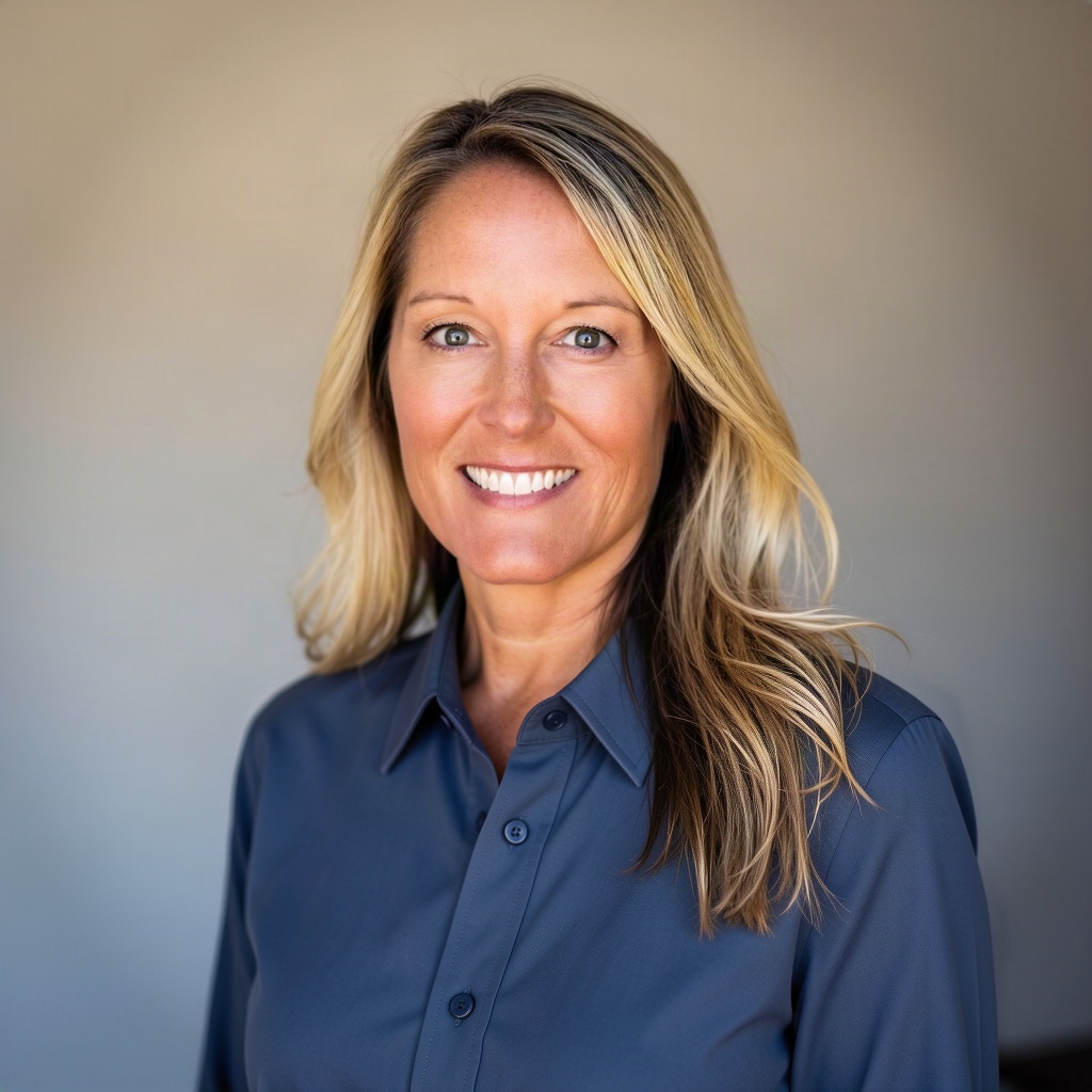 Portrait of Karen Rowe, college counselor